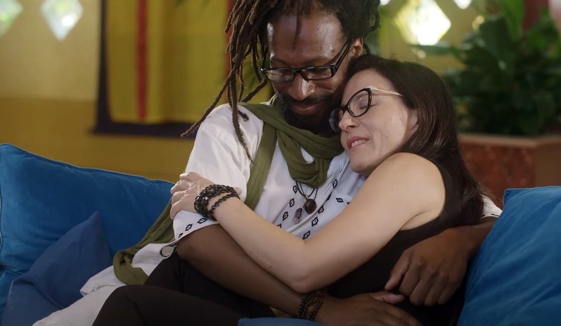 Two people in a sex coaching session
