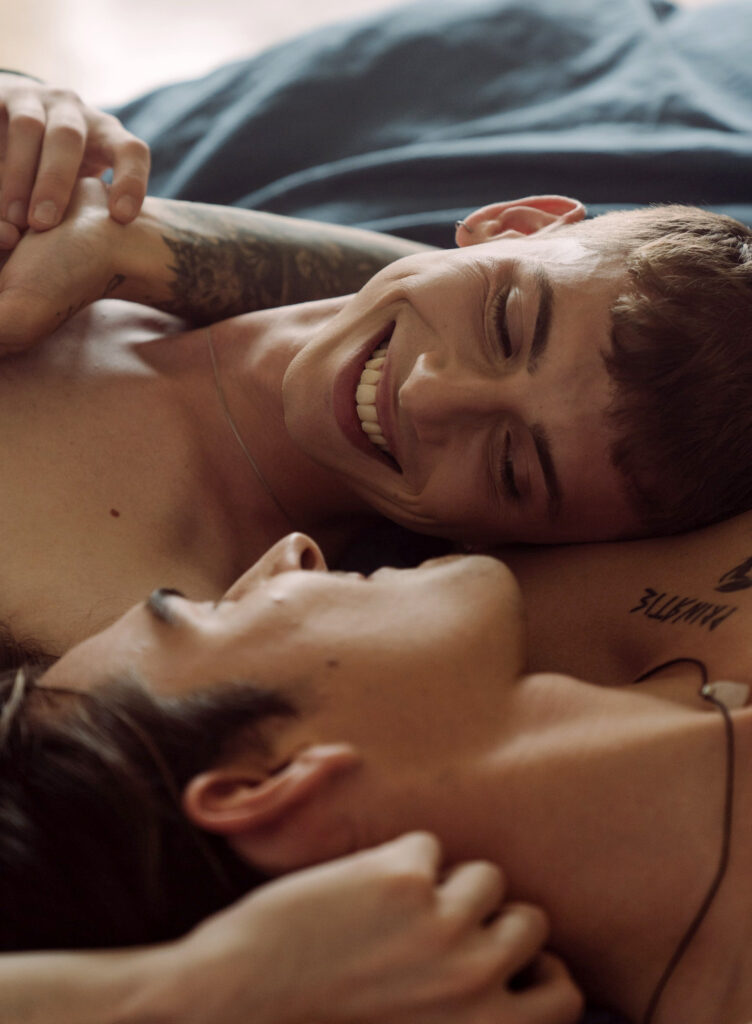 Two young men, deeping their core desire connection