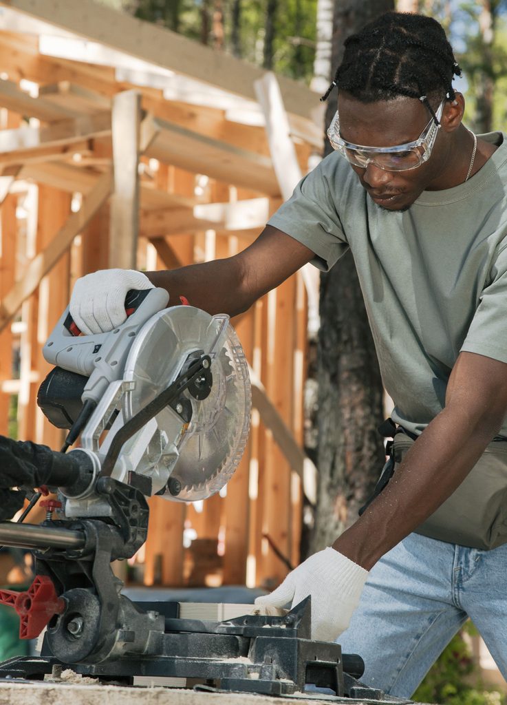Young carpenter in a future proof career