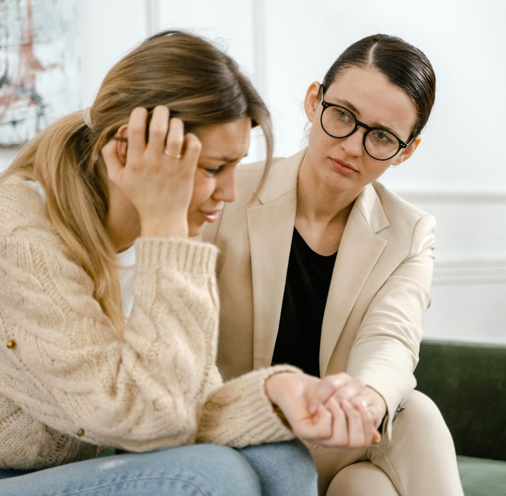 Sex and relationship soothing a distressed client