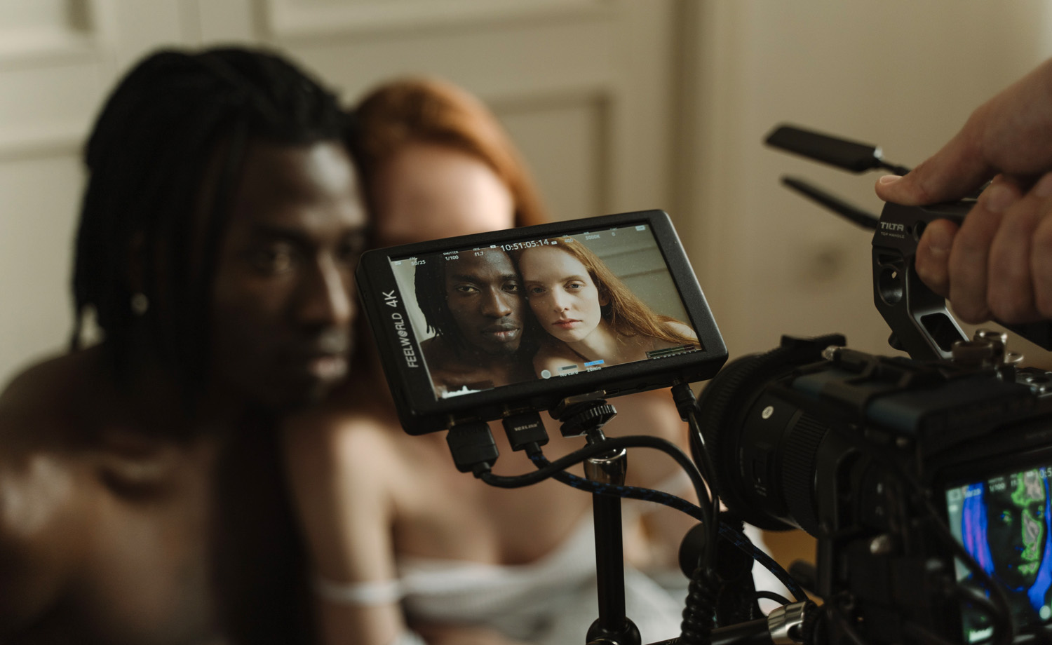Intimacy coordination on set