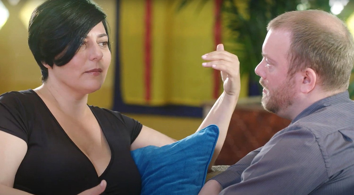 Somatica co-founder Danielle Harel in session with client Krister